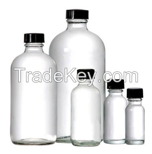 boston round glass bottles