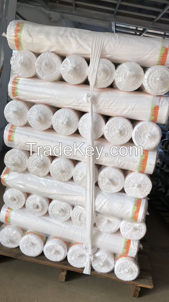 100% POLYESTER BED SHEET FABRIC WITH WATERPROOF