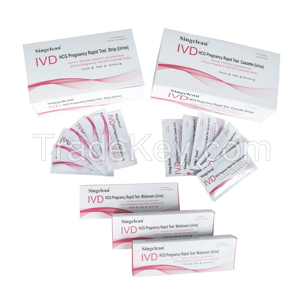 Sell Urine hcg test strip/cassette/midstream with CE