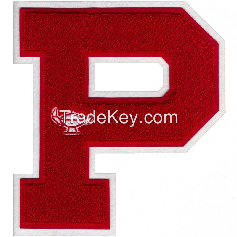 CNL002 chenille letters, chenille badges, chenille patches, chenille emblems