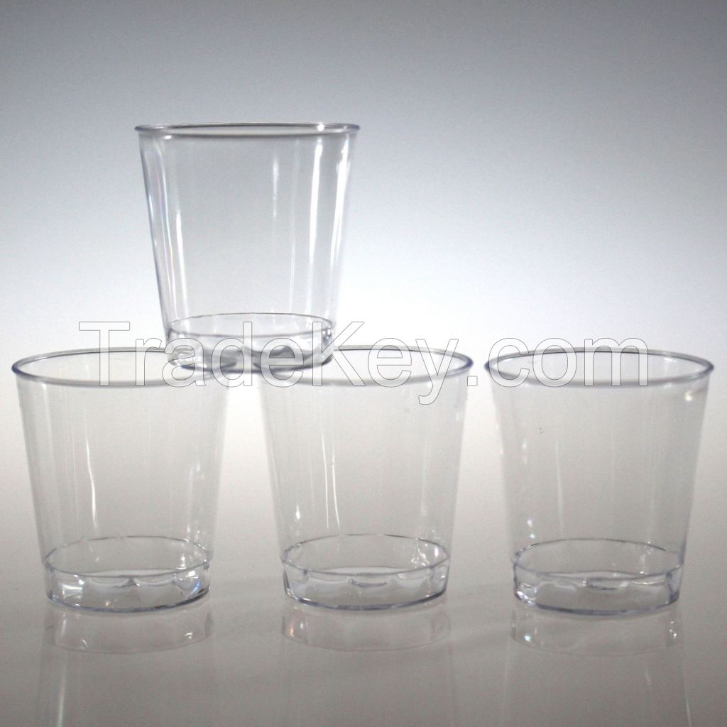 disposable plastic cup, 2 oz