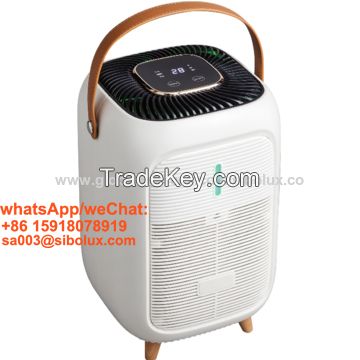 2021 new design portable smart UV USB Home Air Purifiers with 3 colors light indicators