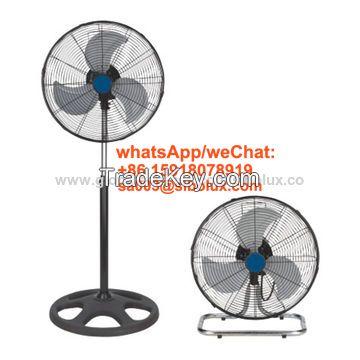 18 inch 2 in 1 industrial pedestal fan