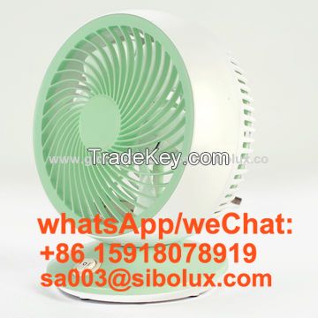 6 inch USB air circulation fan with oscillating function