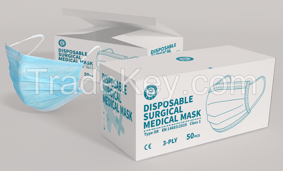 3-ply Type IIR Non Woven Medical Mask