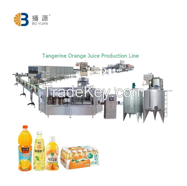 Fruit Juice Orange Juice Beverage Drink Production Line Filling Line