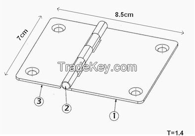 wagon cabinet door hinge, car hinge