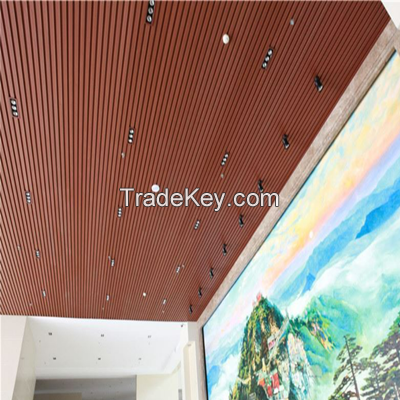 Outdoor wooden cladding Wood Plastic Composite WPC Wall Panel