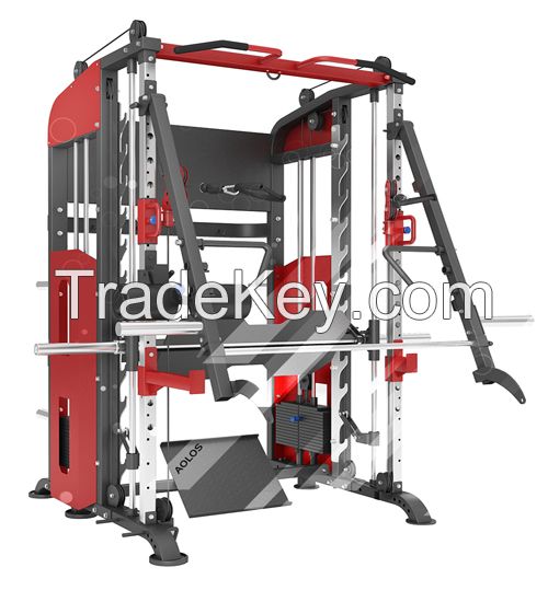 Gym equipment-multifunctional smith machine, strength training exercise equipment, function smith gym equipment