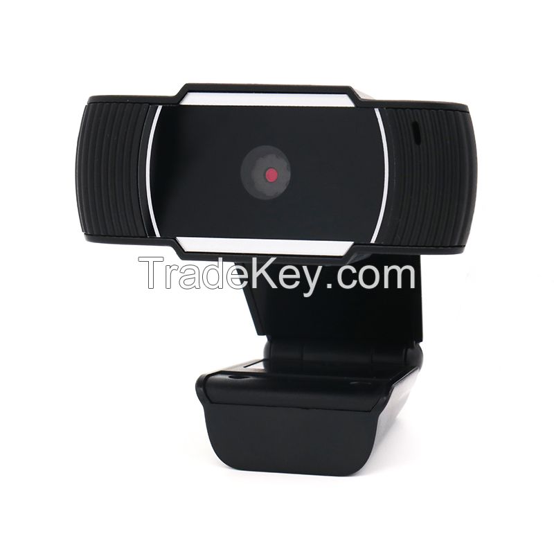 Hot Sale Low Price 720p Double Mic Stereo USB Camera for Video Conference Webcam Live Streaming Mini PC Camera