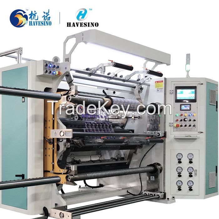 Flexible Films cutting and rewinding machine