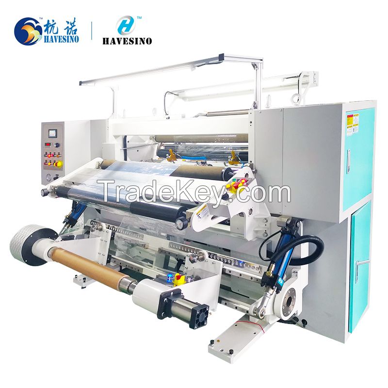 Sequin Pet Film slitting and rewinding machine For PE PVC film slitter rewinder machine