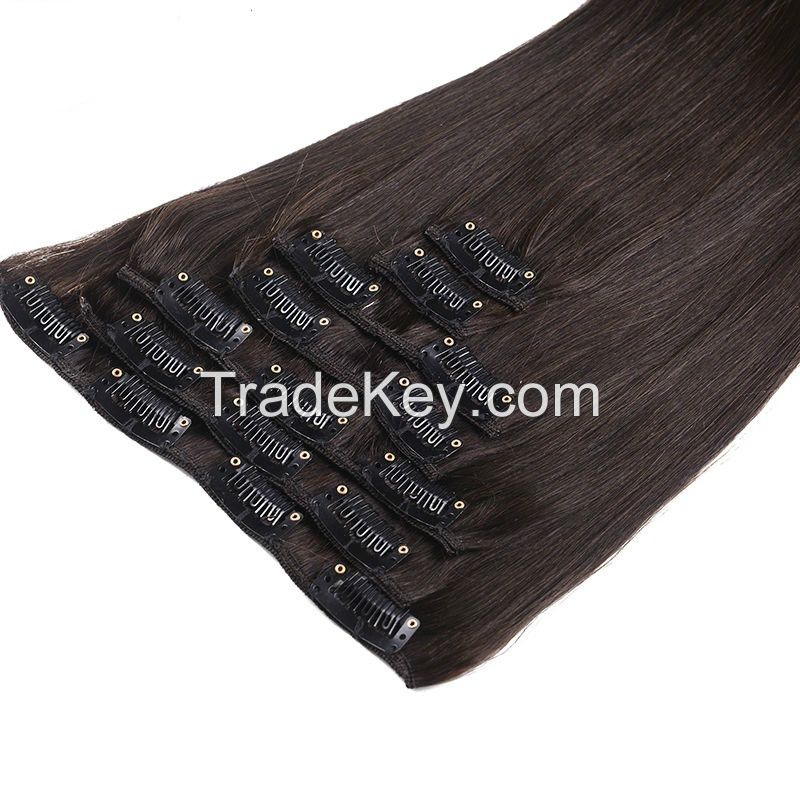 100% Human Hair Clip-in hair extension Vendor