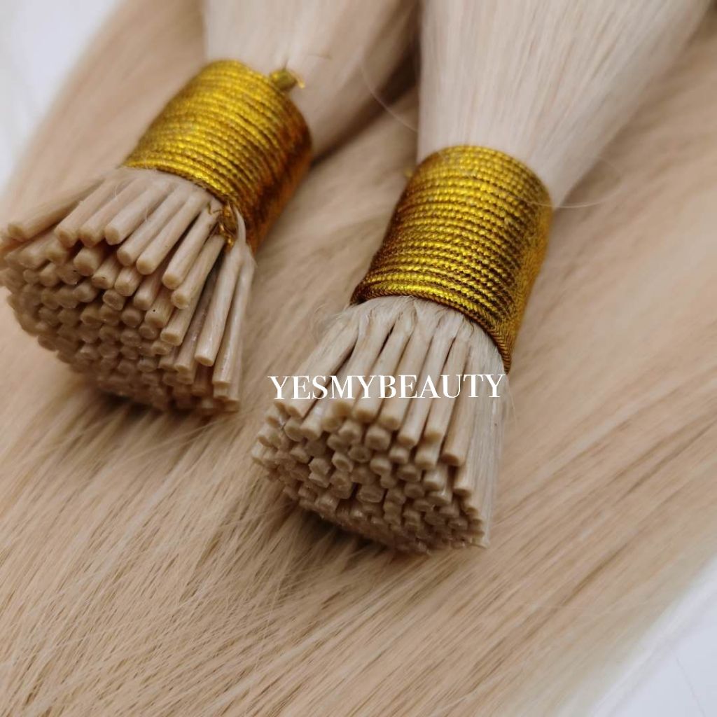 Human Remy Hair Wholesale Prebonded I Tip Hair Extension Human Hair Keratin Hair Extensions