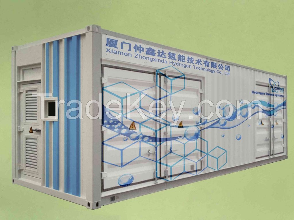 Containerized type hydrogen generation plant/hydrogen generator ZXD-100/1.5