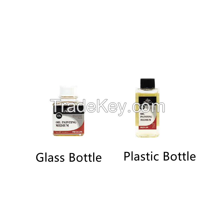 Sell Oil medium 75ml Glass Jar Phoenix OEM