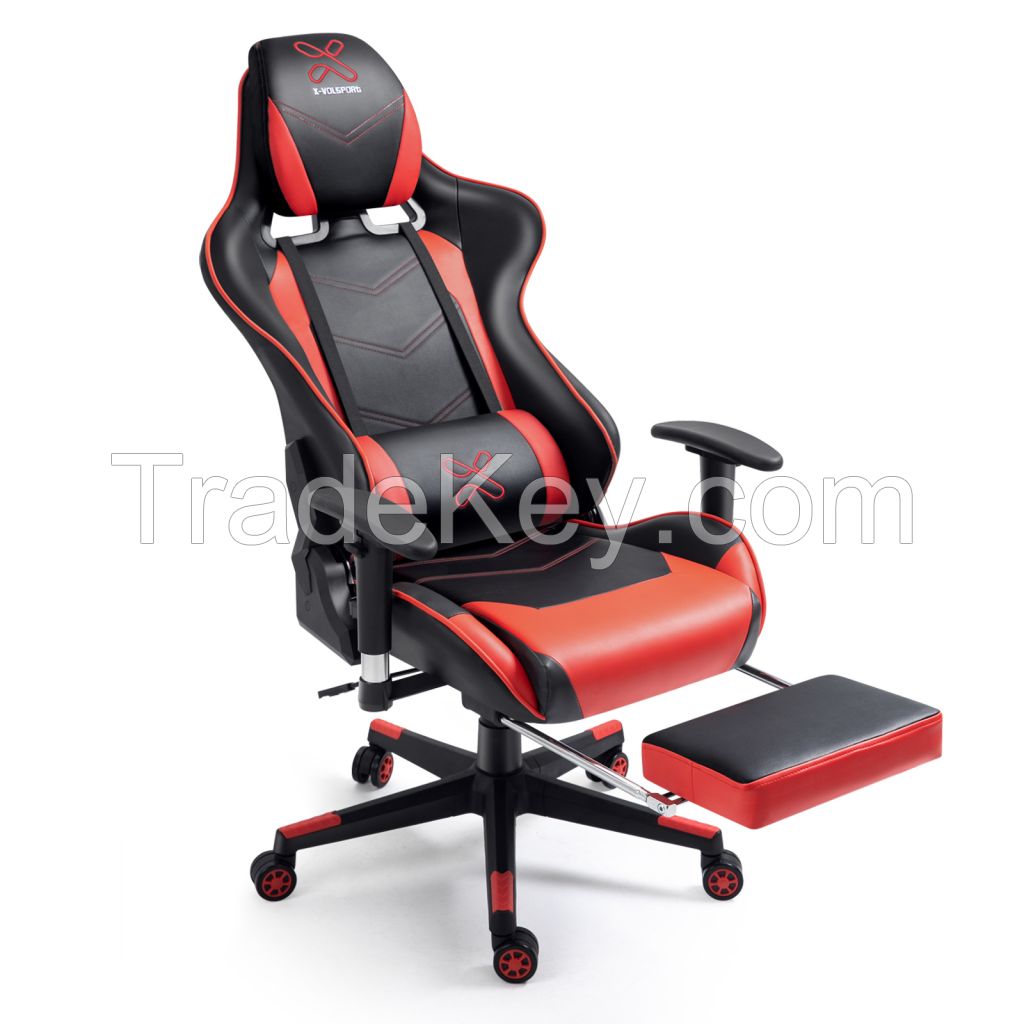 CEO Office Computer Armchair Throne 180 Degrees Adjustable Ergonomic Modern Furniture Gaming Chair with Footrest and Massage