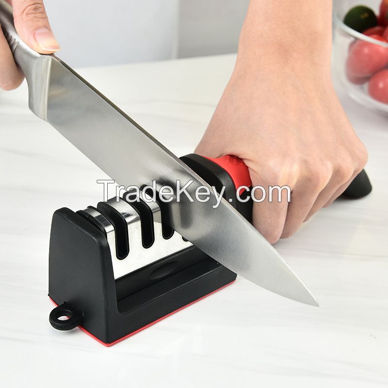 Handle Kitchen Knife Sharpener-3/4stage OEM factory low price wholesale