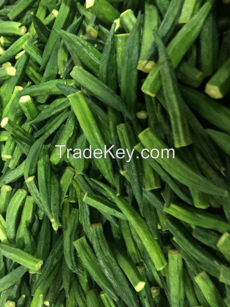 okra chips