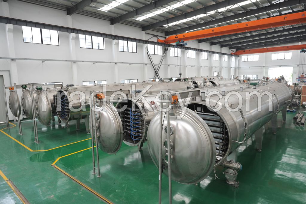 Low Temperature continuous Vacuum Band Dryer for plant wheat germ protein