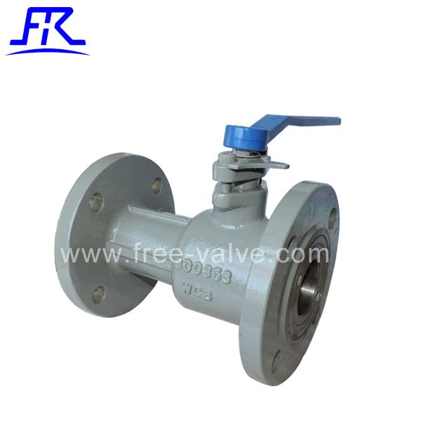 Carbon Steel One Piece 1PC Integral Flange Ball Valve