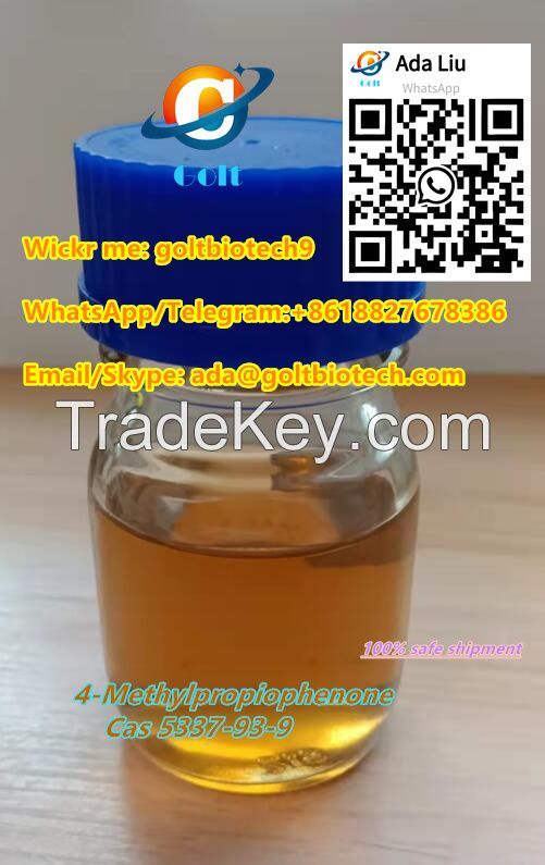 100% pass customs 4-Methylpropiophenone Cas 5337-93-9 China supplier Wickr me: goltbiotech9