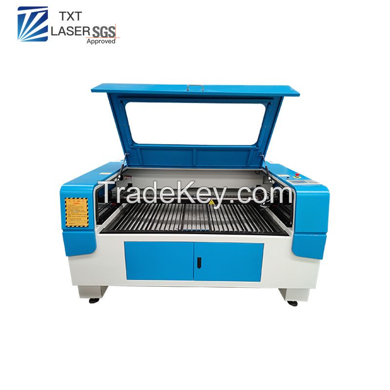 CO2 laser cutting engraving machine for wood acrylic fabric leather plastic rubber