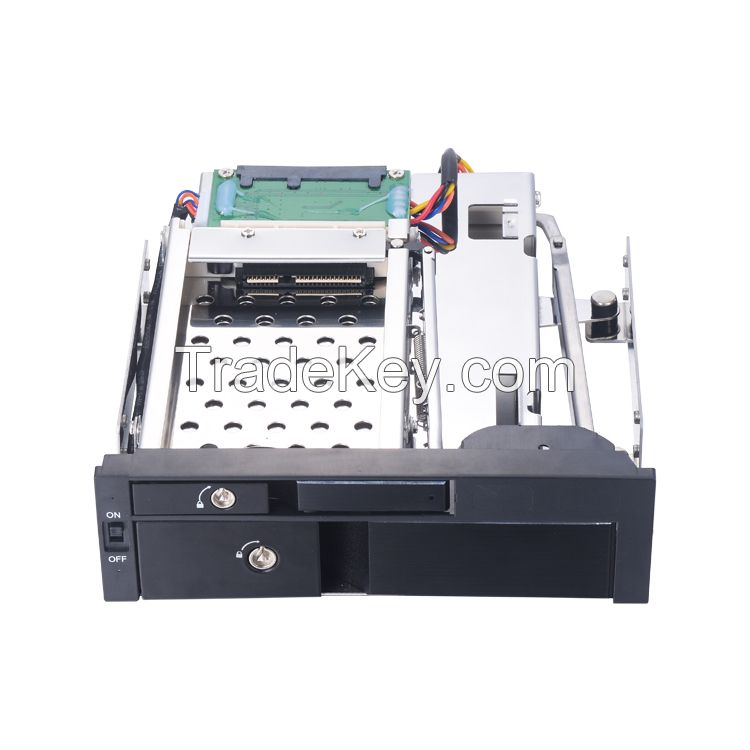 ST7224 Aluminum 2.5+3.5in SATA Tray-less Internal Hdd enclosure