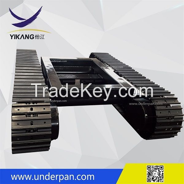 custom crawler anchor rig machinery chassis steel track undercarriage from China manufaturer