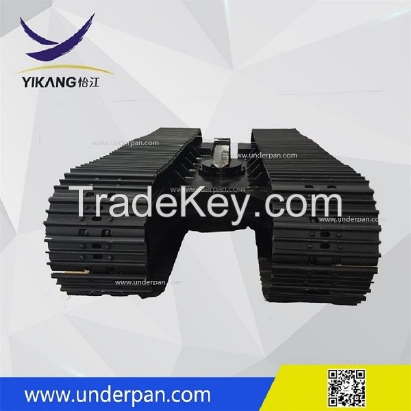 OEM special designed tunnel trestle steel crawler undercarriage base for 7 8 10 15 20 30 ton from China YIKANG