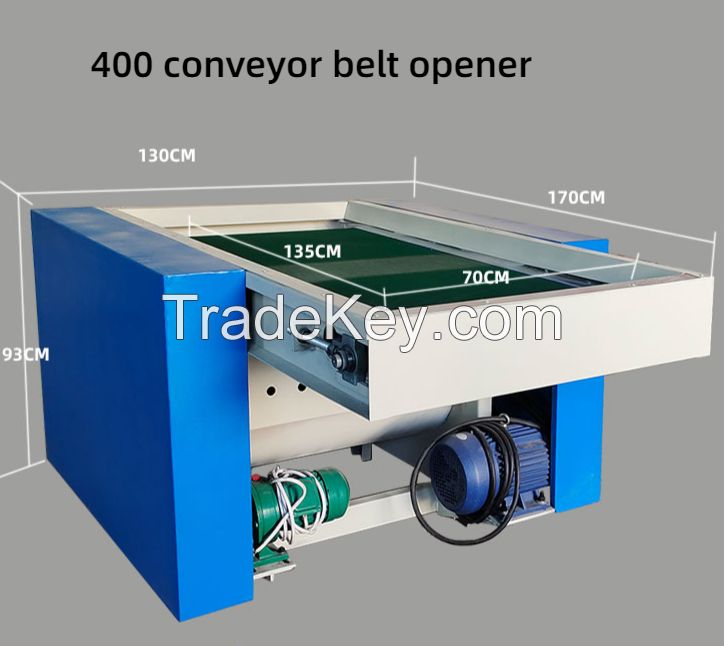 High efficiency fiber opening machine PP cotton opening machine for plush toys