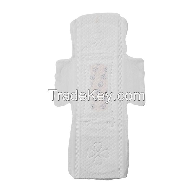 Female Wholesale Manufacturing Cotton Sanitary Pad Napkin For Women With Negative Ion