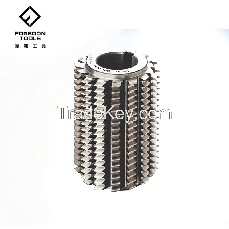 China factory timing pulley gear hob cutter for L and H type belt as M2 M35 carbide raw material