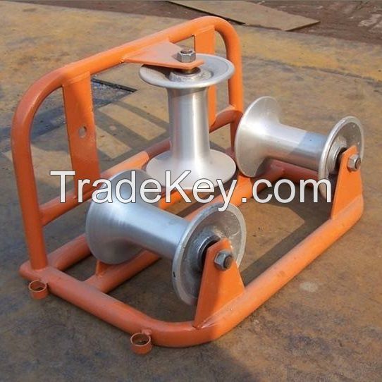 Triple Corner Cable Rollers For Cable Trench