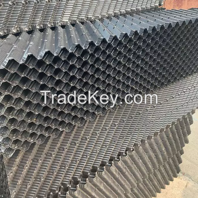 19mm Pitch Cooling Tower PVC honeycomb fills