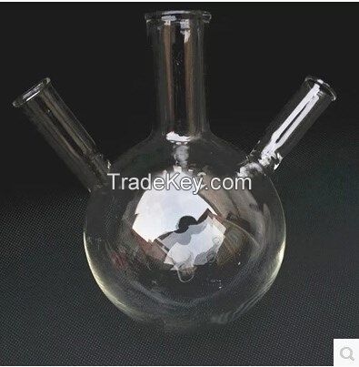 Quartz Glass bottle quartz tee instrument quartz reactor bottle