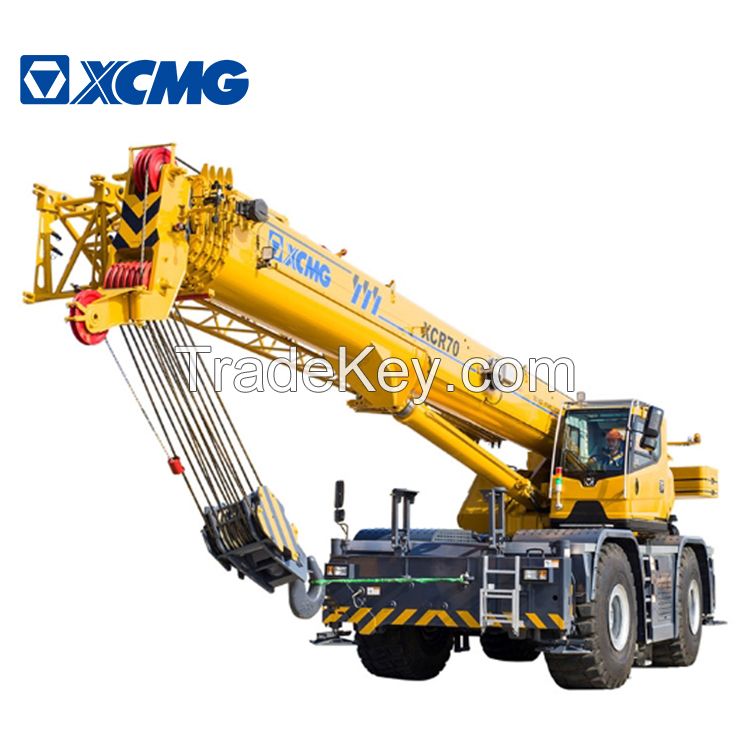 XCMG Official 70 Ton Xcr70 Mobile Hydraulic Rough Terrain Crane for Sale
