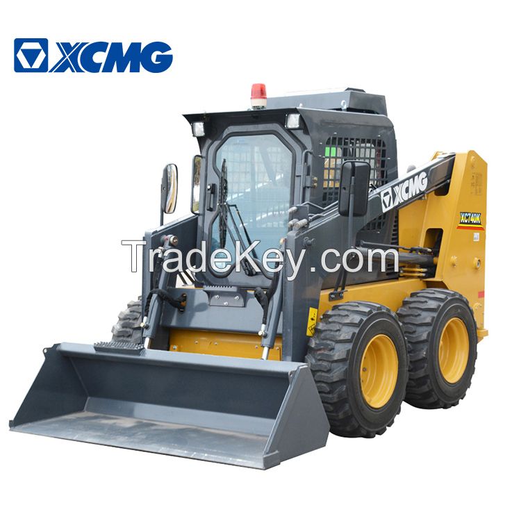 XCMG Multi-Function Mini Skid Steer Loader Xc740K with Attachment for Sale