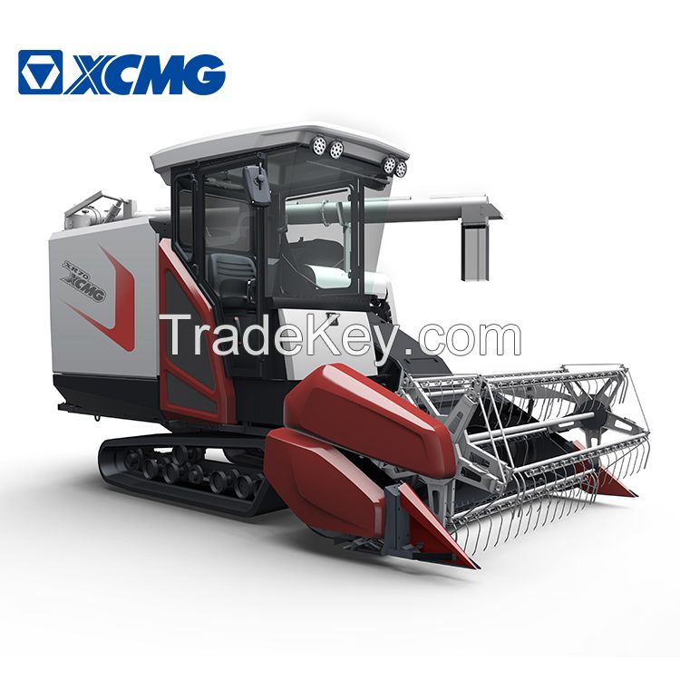 XCMG Official Harvest Machine XR630 Crawler Mini Wheat Combine Harvester Price for Sale