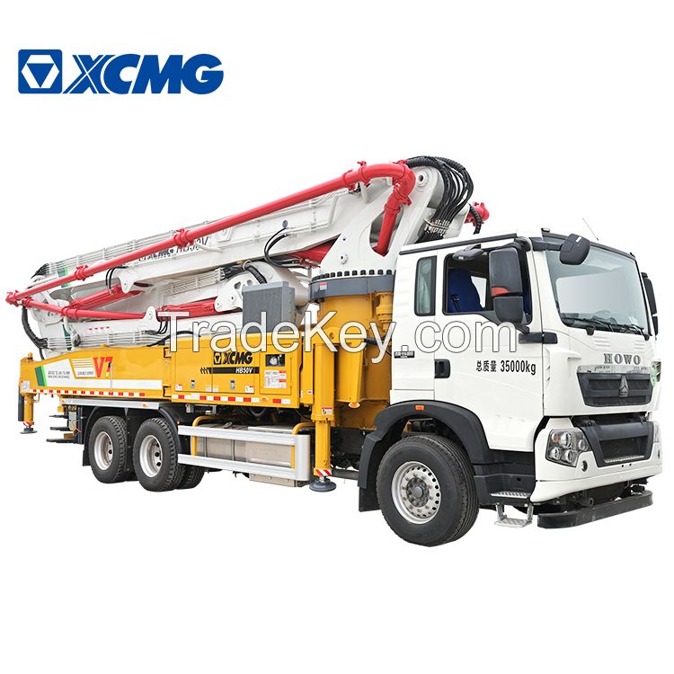 XCMG Factory HB50V 50m Hydraulic Pump Concrete Truck Concrete Pumping Truck Price
