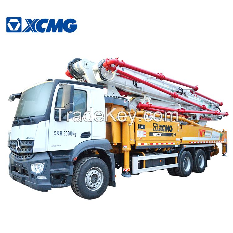 XCMG Brand HB52V 52m Schwing Truck Concrete Pump Price for Sale