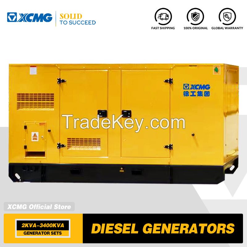 XCMG Official 200kw 250kVA Electric Silent Diesel Generating Sets Price