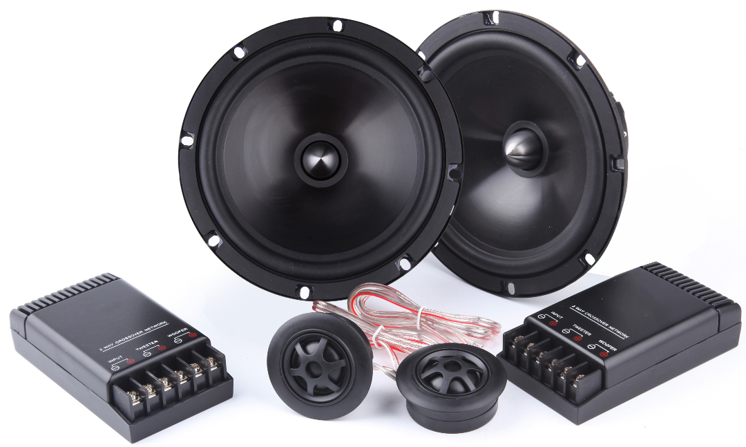 Car Audio 6.5 Inch Coaxial Speaker Crossover Whole Set Component System Dj System Speaker