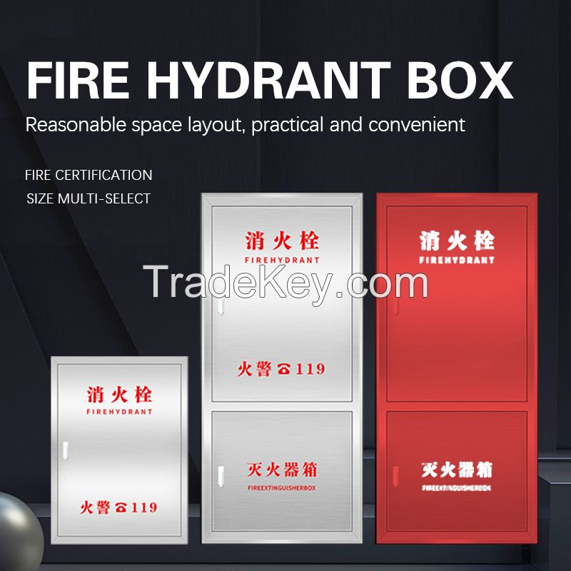 All kinds of hydrant boxes stainless steel fire box outdoor fire hydrant box