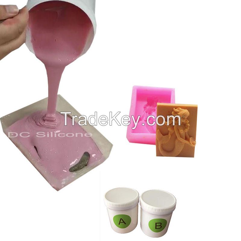 liquid addition cure food grade silicone rubber for making candy soap mold