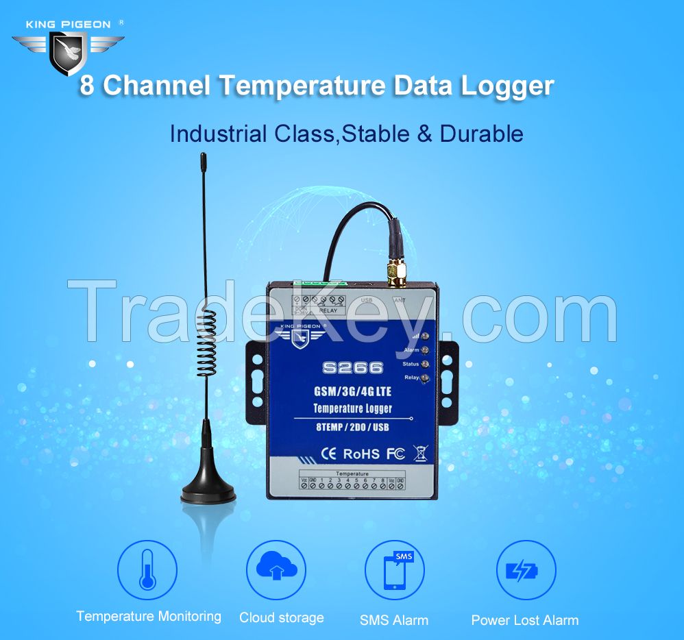 GSM Temperature Humidity Data Logger