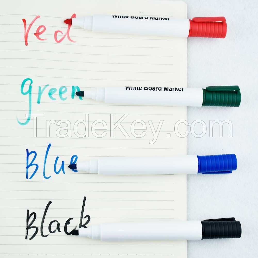 Hot sales Classic and Durable non-toxic dry erase 4 Colors best Whiteboard Marker Pen for office