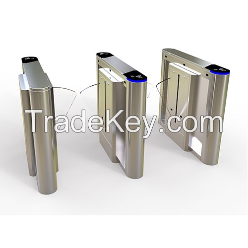 DC24V brushless motor flap gate touchless turnstile comes with 2- year warranty