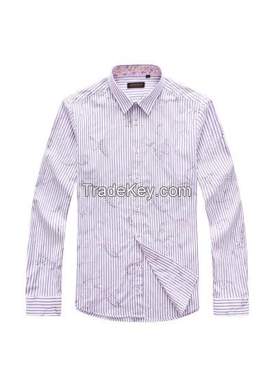 Men's Over All Embroidered Shirts