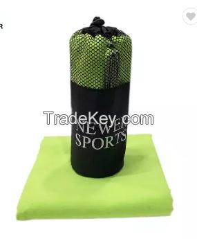Wholesale High Quality Lightweight Fast Drying No Printed Suede Microfiber Towel Micro Fiber Towel